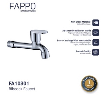 Keran Tembok Panjang | Kran Air Tembok FA10301 / Kran panjang FA 10301