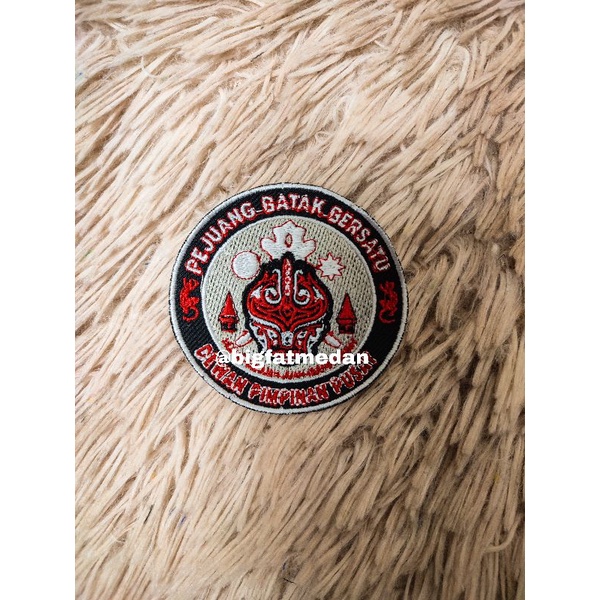 Patch Logo, Bordir Logo / emblem Pejuang Batak Bersatu (PBB)