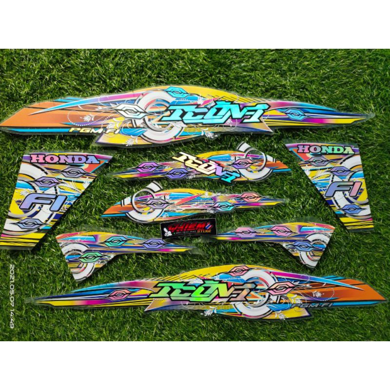 STRIPING TRANSPARAN BEAT FI 2013/2015 HOLOGRAM