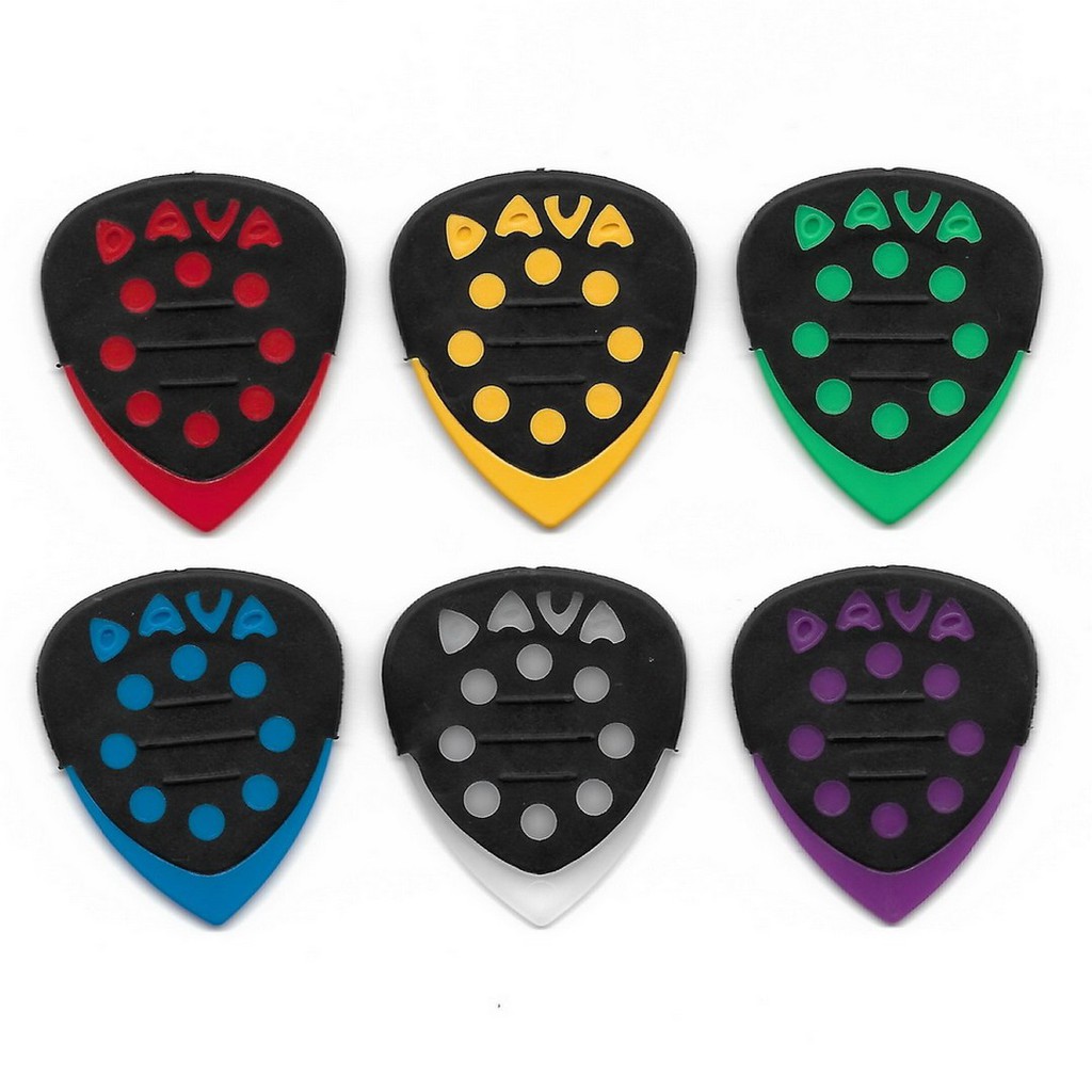 Pick Gitar Dava Grip Tips Delrin