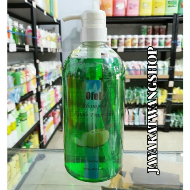 OFEL SHAMPOO 1000ML BOTOL PUMP Salon Formula Aroma Buah