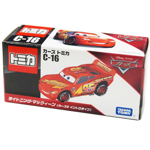 Tomica Cars C-16 Lightning McQueen (Cars 3 Intro Type)