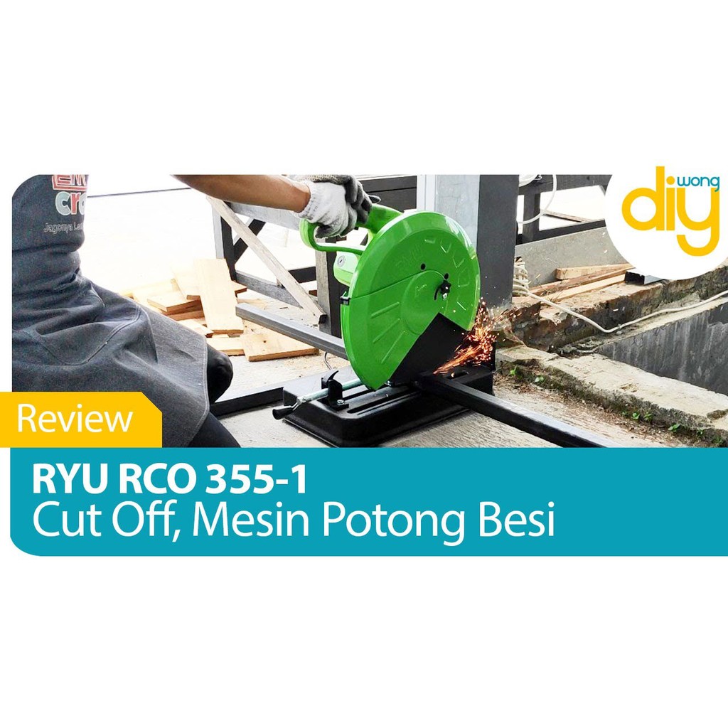 RYU RCO 355 1 Mesin Potong Besi Alumunium Tulang Cut Off Wheel 14&quot; RCO Chop Saw 14 inch 355-1 14inch