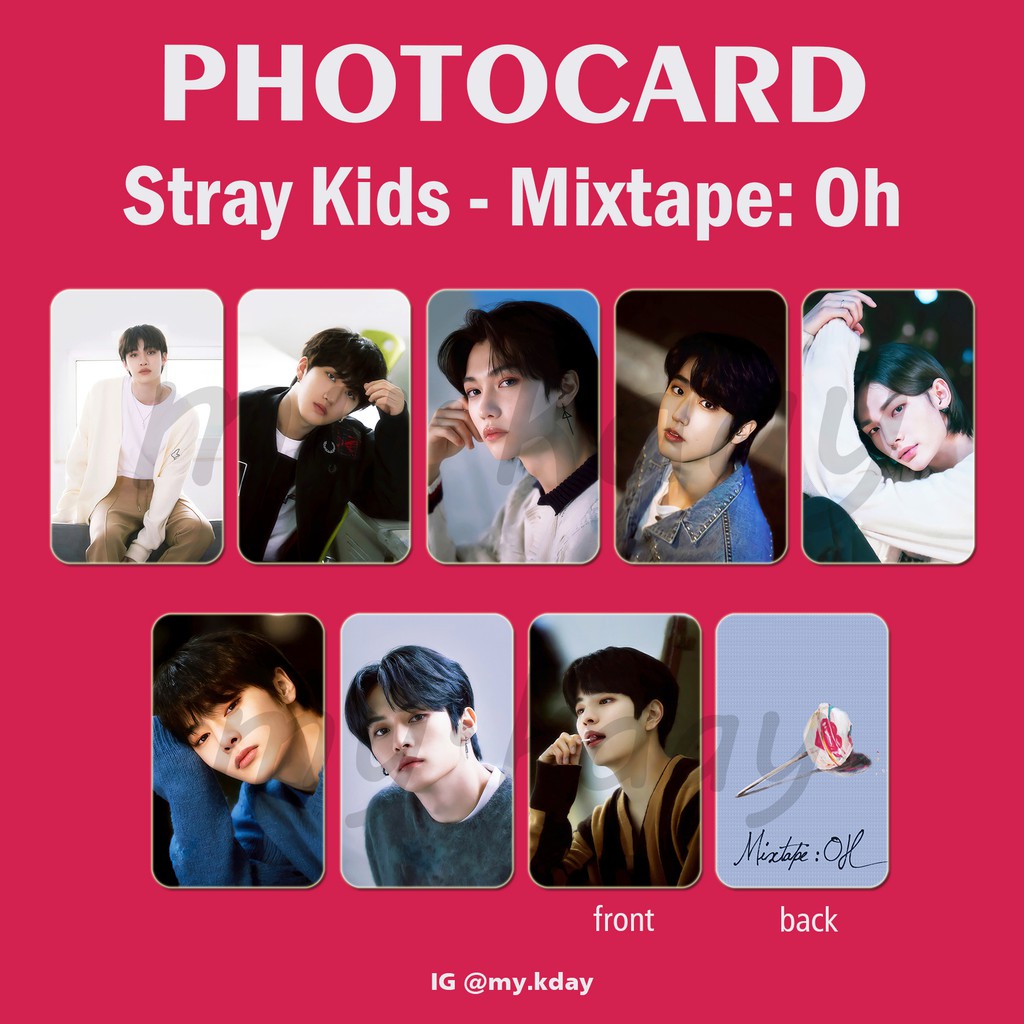 PC-0561, Unofficial Photocard Stray Kids Mixtape: Oh 2 sisi