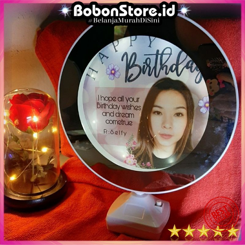 Magic Mirror - Voraca Cermin Magic dengan Photo Frame - Moonlight