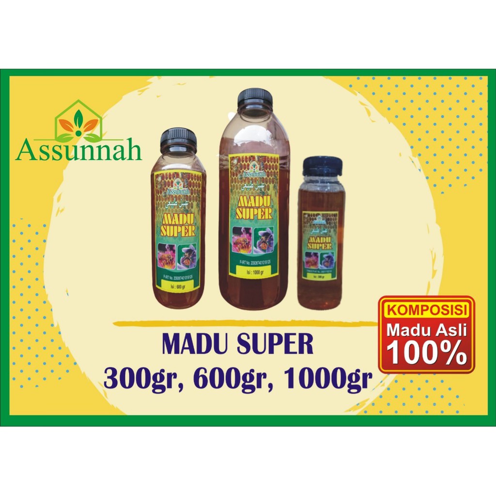 

madu murni 100% assunnah