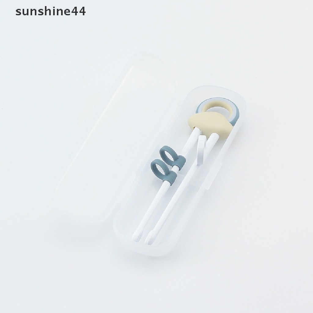 Sunshine Sumpit Portable Reusable Untuk Anak Belajar Makan