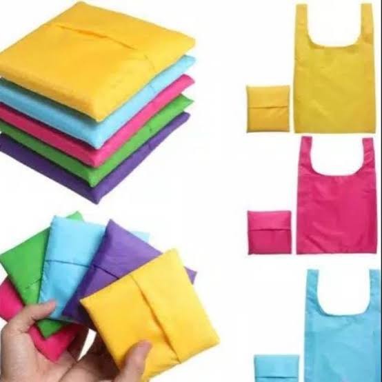 Baggu Shopping Bag Reusable Kantong Belanja Tas Jinjing Lipat Praktis dengan tas