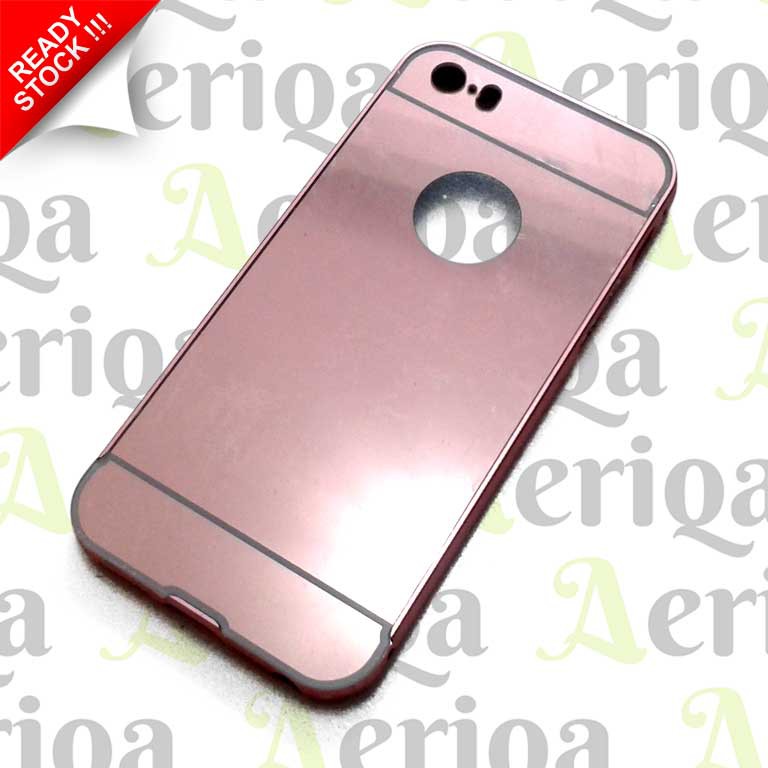 Bumper Aluminium Frame Iphone 5 / 5s / SE - Mirror Back Case