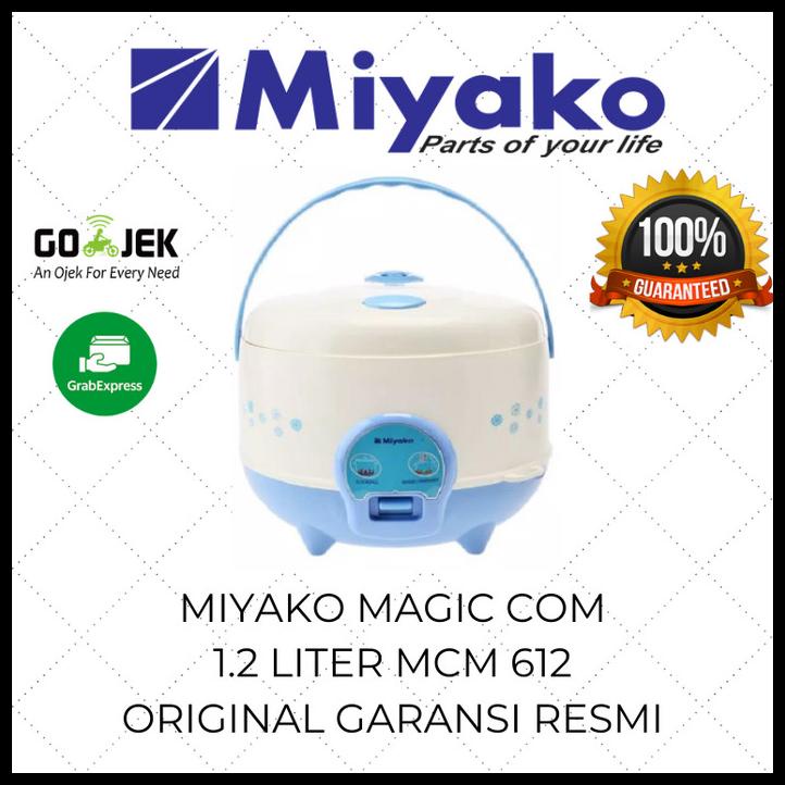 Miyako Magic Com Mcm 612 1.2Liter / Mejikom Kecil / Rice Cooker Mini