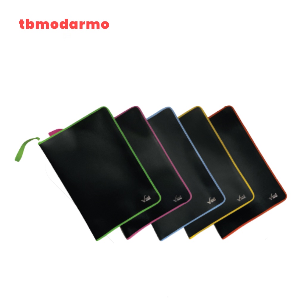 TBMO Map Zipper Black Edition V One Ukuran Folio - Satuan