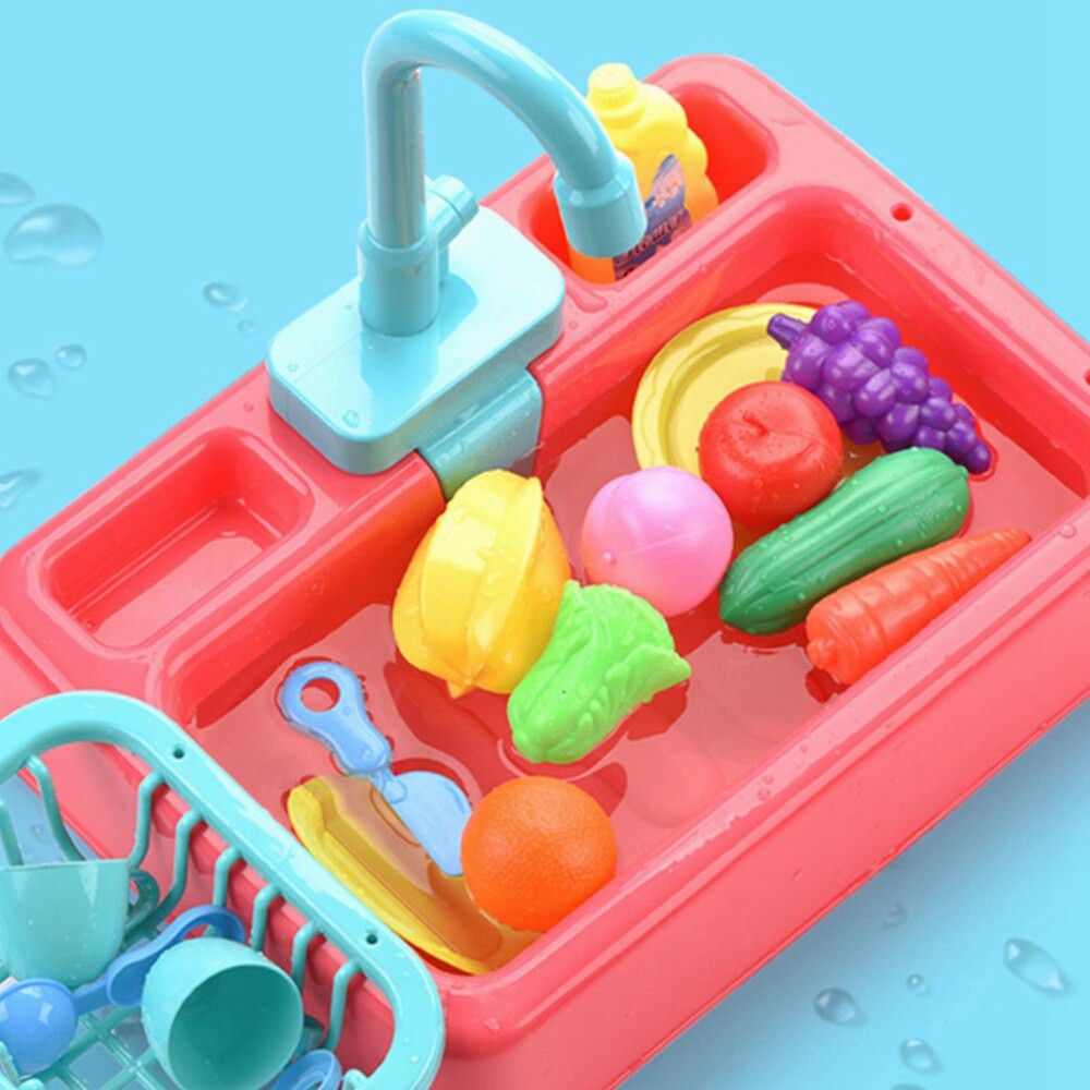 MAINAN ANAK PEREMPUAN - KITCHEN SINK Set Wastafel Cuci Piring