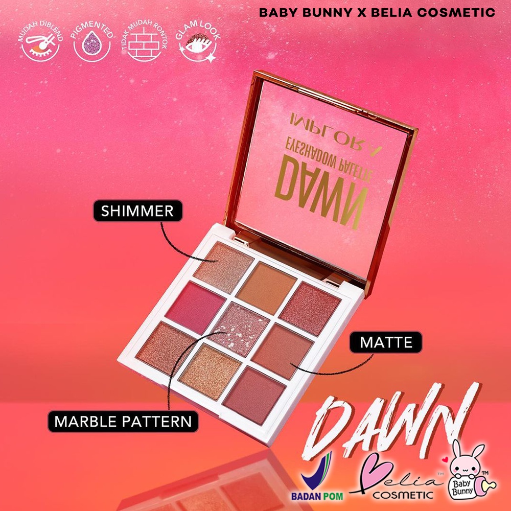 ❤ BELIA ❤ IMPLORA 9 in 1 NEW Eyeshadow Palette | Desert | Dawn | Twilight | Ocean | BPOM