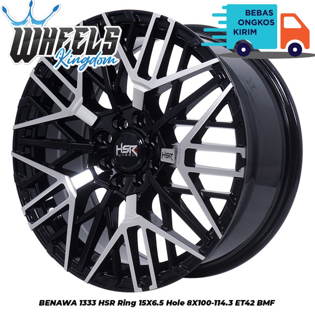 Velg mobil Racing mobilio r15 HSR Benawa | Toko velg mobil jember