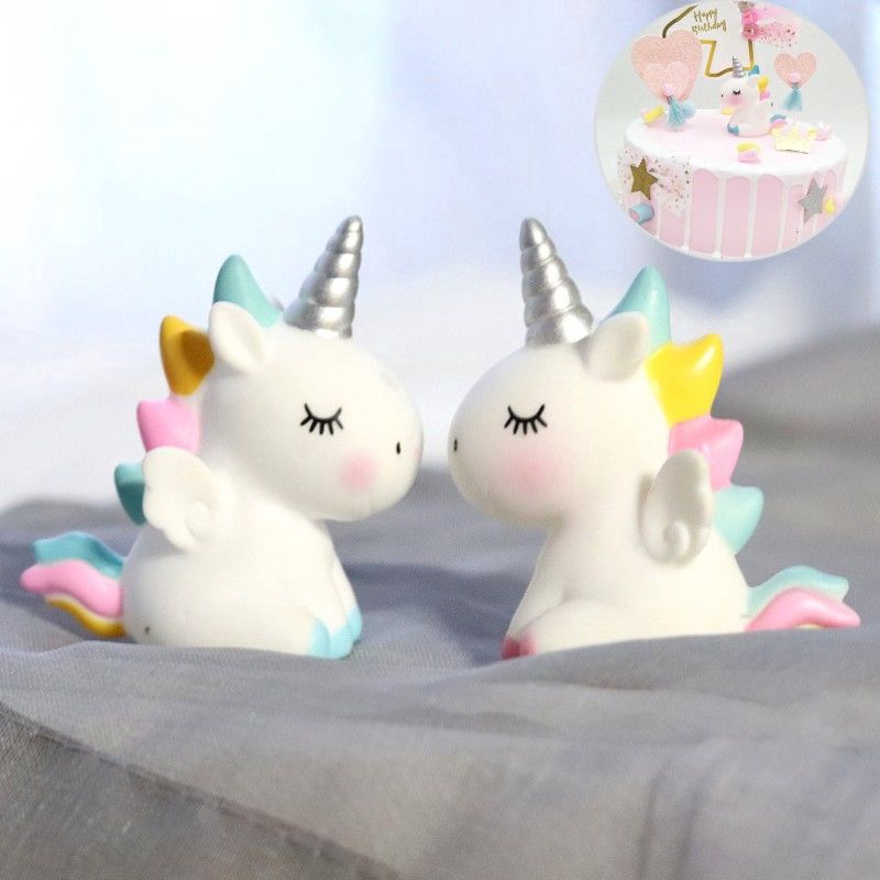 topper unicorn / topper hiasan kue unicorn