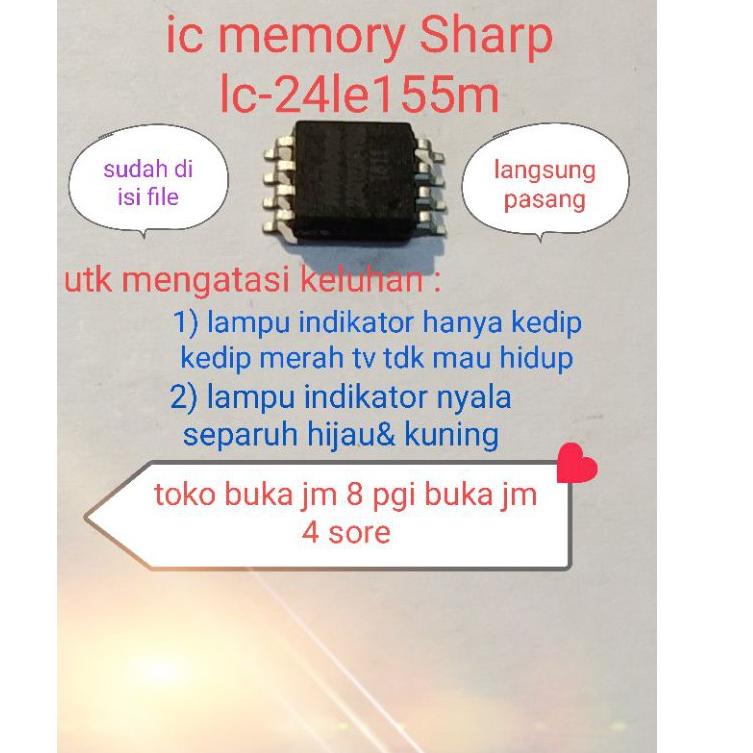 Hot Sale.. ic eprom memory tv LED Sharp lc-24le155m lc24le155m RWL