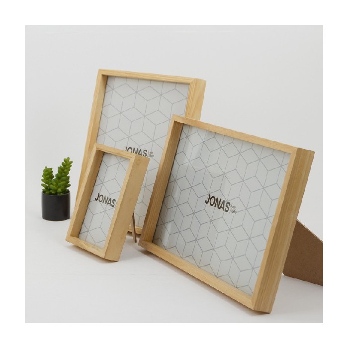 JONAS 8RP Berkualitas Foto Bingkai Jual Frame Kayu - Natural 188TM Sungkai