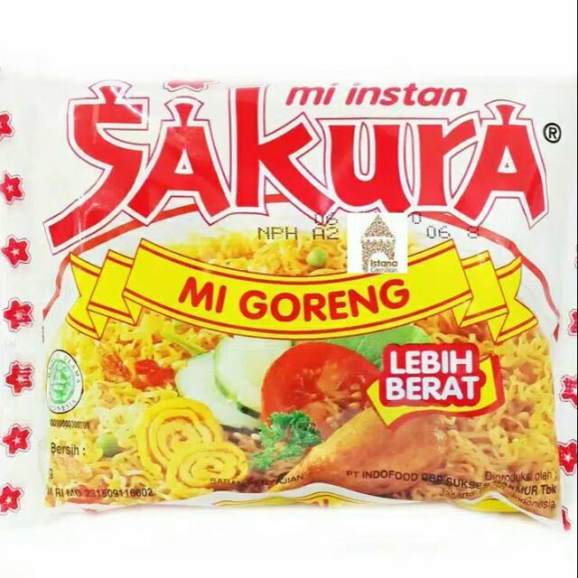 Jual Mie Instan Sakura Mi Goreng 50G 1 Dus 40 Pcs Shopee Indonesia