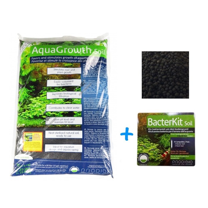 Prodibio Aquagrowth Soil 9L Media Tanam Aquascape Aqua Growth + Bonus