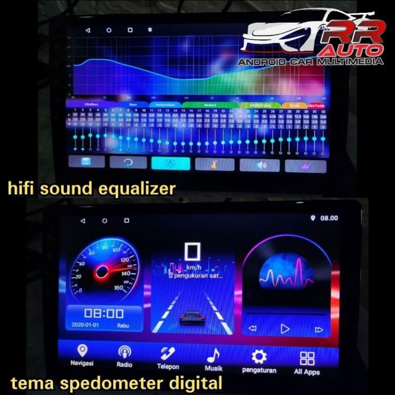CRV GEN3 2008-2012 | Headunit Android 10In 2/32gb,Voice Command,Wifi,DSP 32band (Bonus Kamera Parkir & Socket PNP)-6