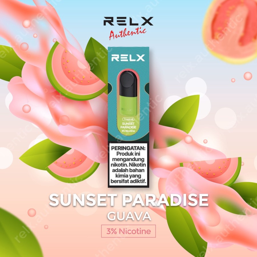 RELX POD COTTON SUNSET PARADISE - GUAVA