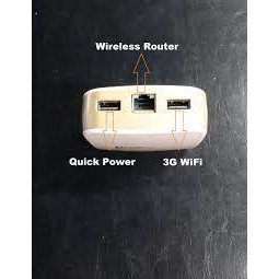 POWERBANK KINGLEEN 6600MAH + WIFI ROUTER PB PLUS