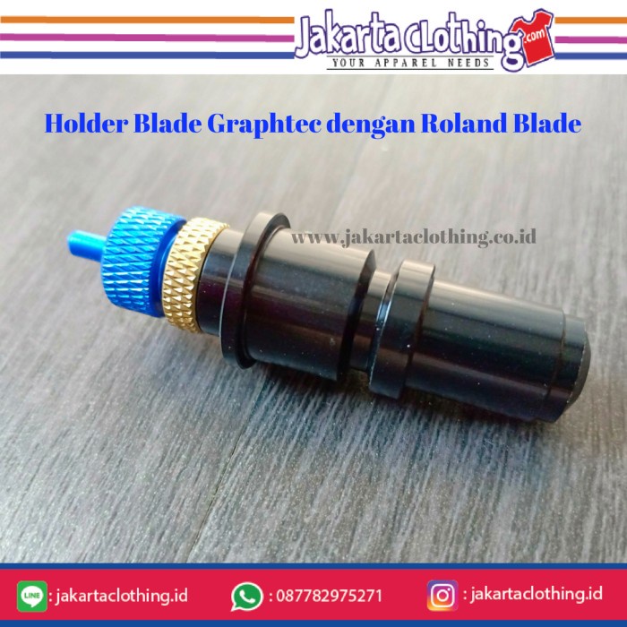 

(TERLARIS) Holder Blade Graphtec menggunakan mata pisau Roland