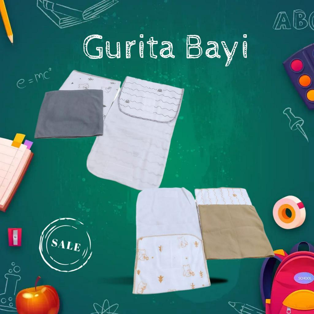 GURITA  BAYI INSTAN REKAT baju bayi newborn RANDOM tali ibu mama selimut bayi
