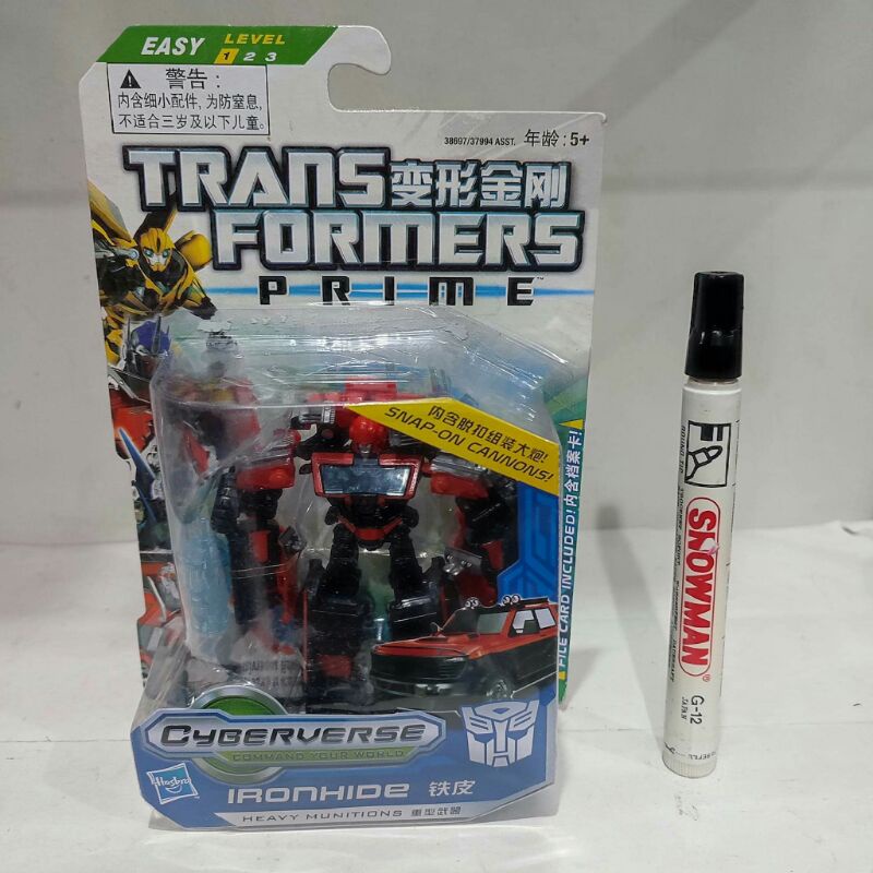 mainan transformers figure transformers prime hasbroironhide cyberverseby hasbrobisa transformCWIJwp