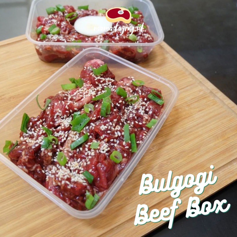 

Bulgogi Beef Box 350gr