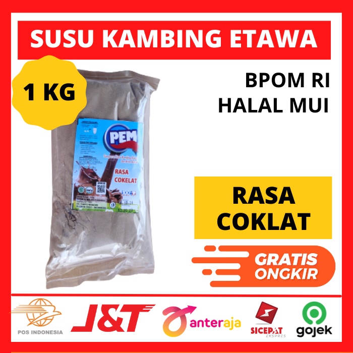 

Susu Kambing Etawa Bubuk 1kg Rasa Coklat Susu Bubuk Kambing Etawa