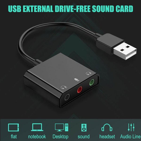 Orico Sound Card SC2 External USB Soundcard Multifunction / ORICO SKT3 External USB Sound Card