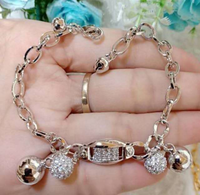 Gelang xuping lapis emas18K 4343