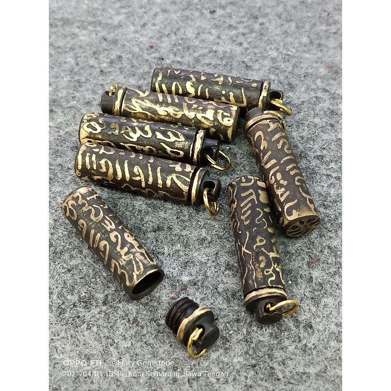 LIONTIN TABUNG KUNINGAN