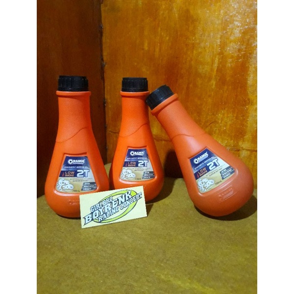OLI SAMPING ORANGE 2T 2TAX 2TAK 700ML LOW SMOKE - BOYRENK RACING CONCEPT