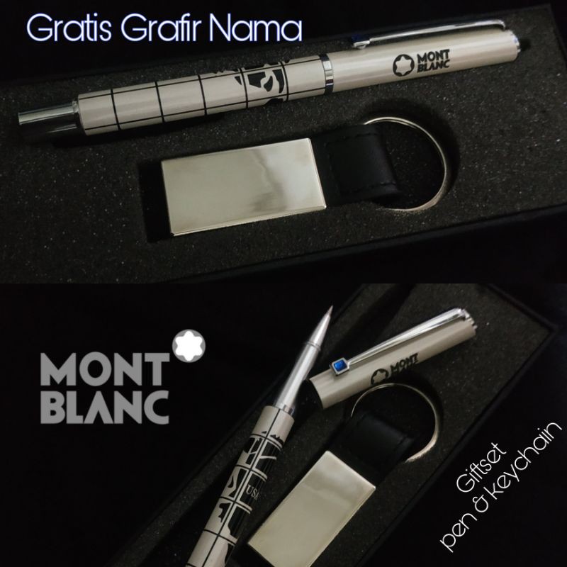 

⭐⭐⭐⭐⭐giftset mewah exclusive pen Montblanc gratis Grafir nama