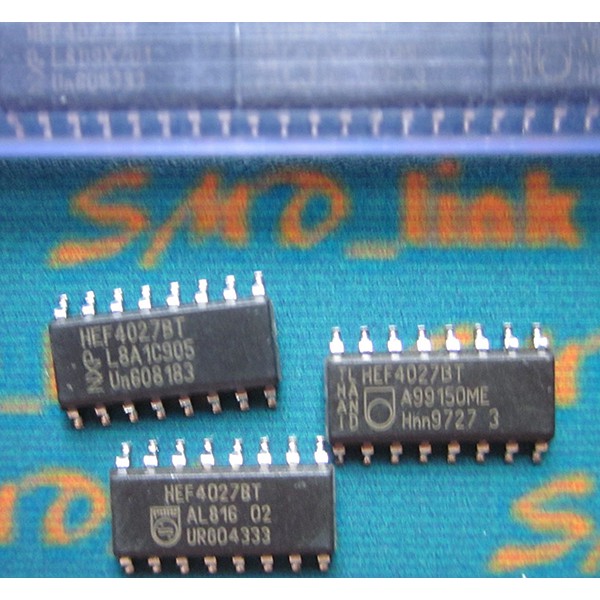 IC SMD 4027 / HEF4027 / CD4027