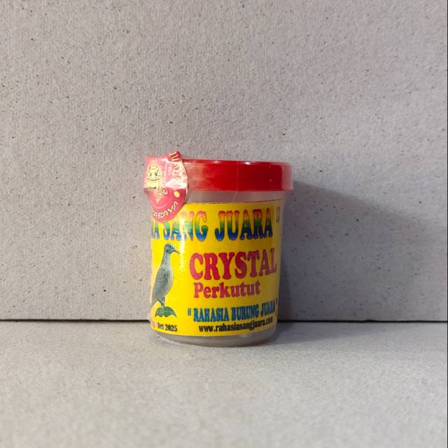 Pil perkutut Crystal perkutut