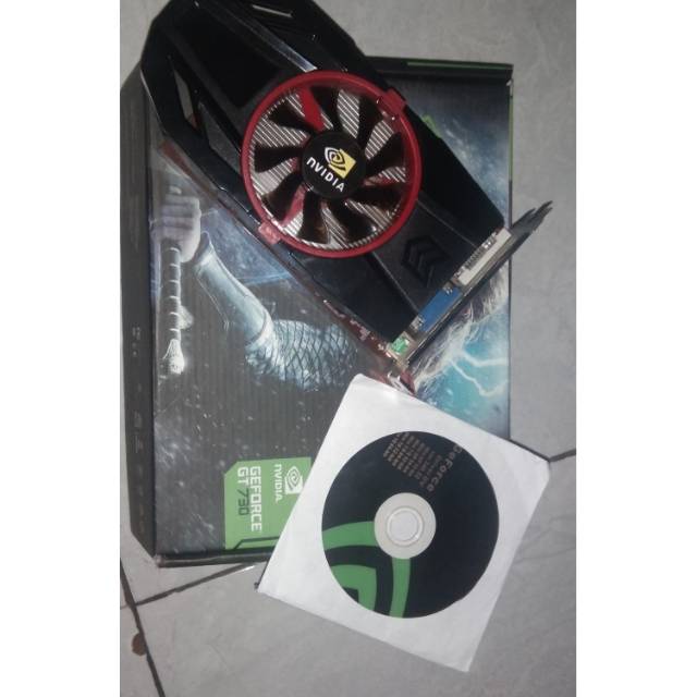 Vga nvidia gt730 128bit 2gb ddr3