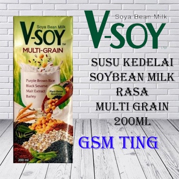 

Vsoy susu kedelai Multi Grain V-soy soya 200ml