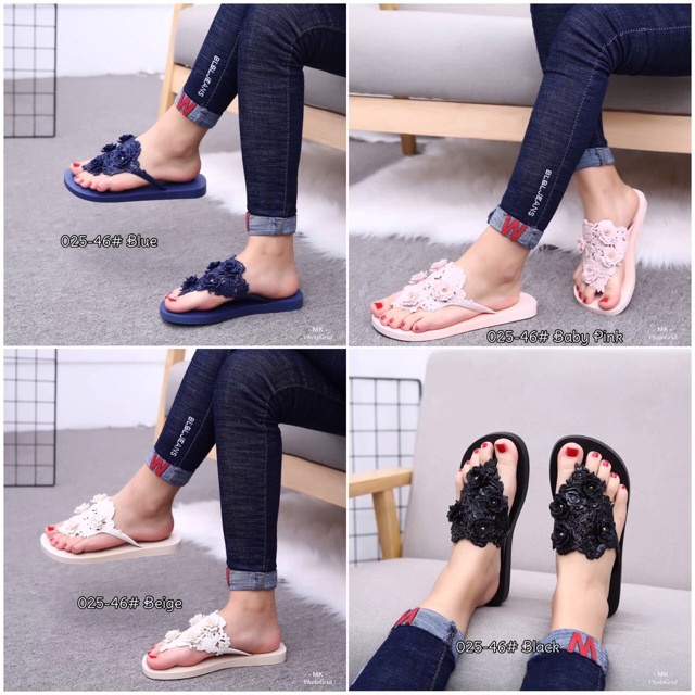 Sandal Jelly Rubber Korean