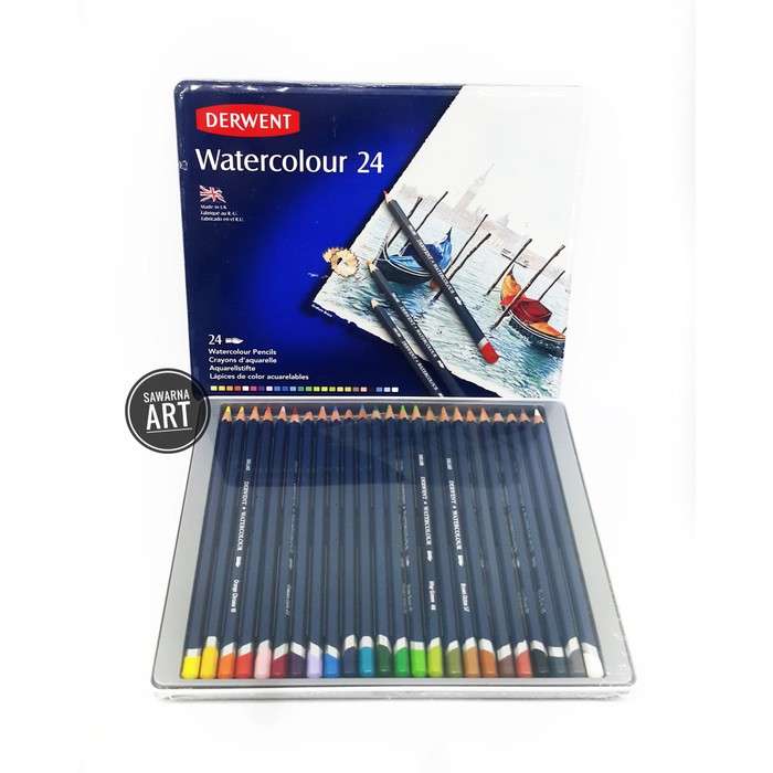 

Derwent Watercolour Pencil 24 Tin
