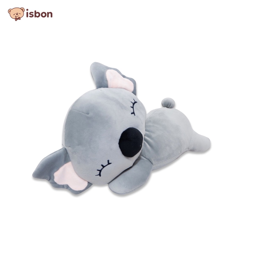 Boneka jumbo koala ly bantal tidur nyaman karakter hewan warna grey abu-abu bahan premium-istana boneka