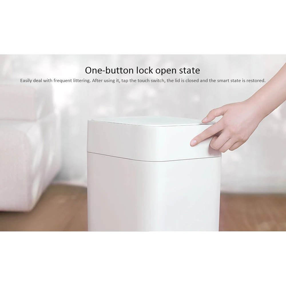 TOWNEW T1 - Tempat Sampah Elektrik Otomatis - Motion Infrared Sensor