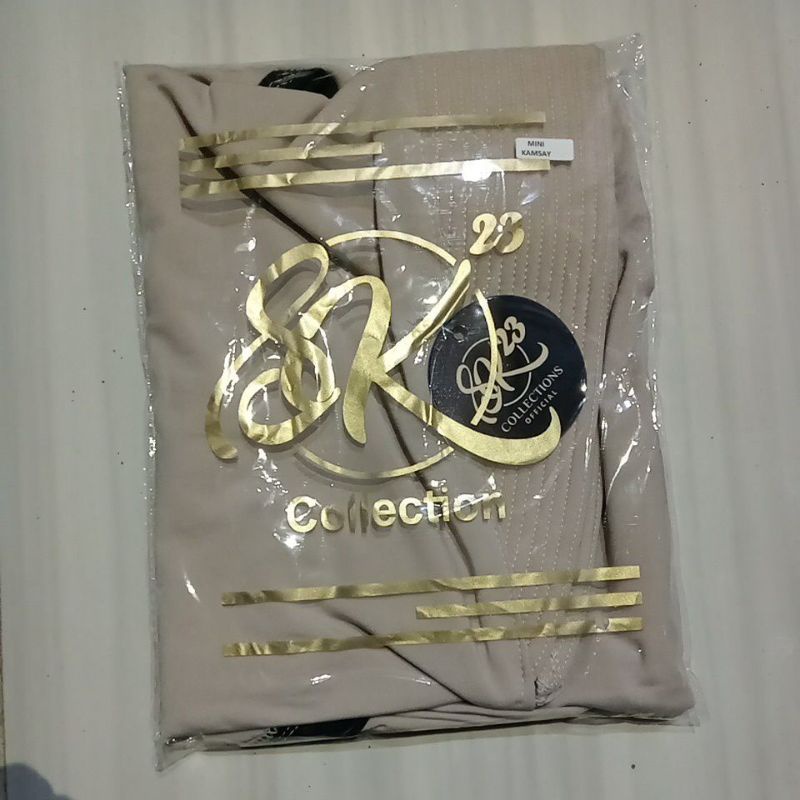 (SK²³ Minny Kamsay) Jilbab INSTAN JERSEY SUPER - Hijab Instan List Kombinasi-Coksu