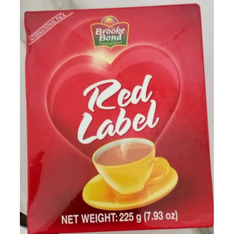

RED LABEL TEA 225 grm