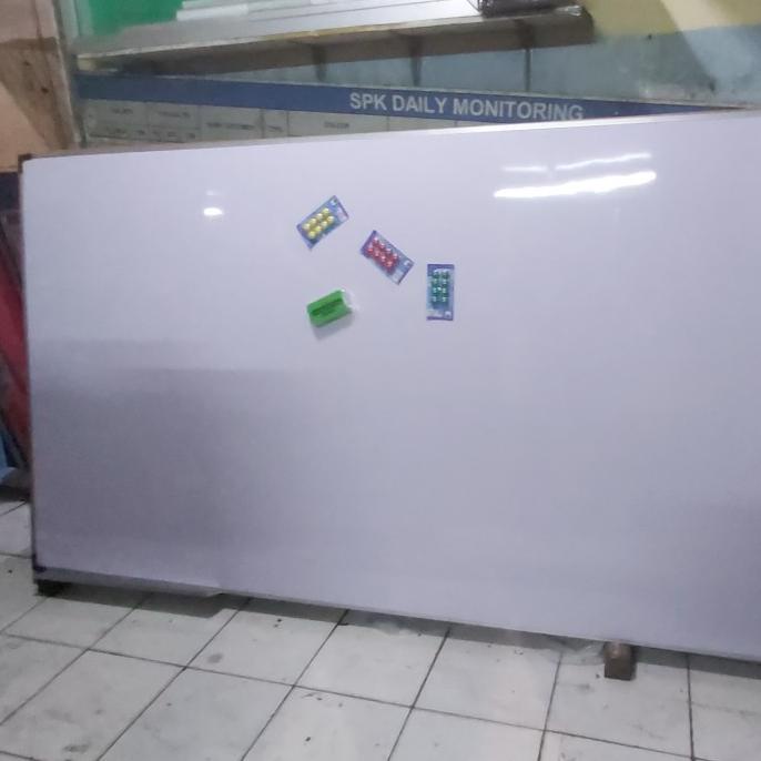 

Office & Stationery | Alat Tulis | Whiteboard Besar Magnet 120 X 240 | Best Seller