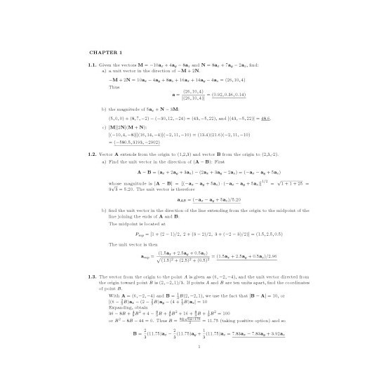 Engineering Electromagnetics - Full Solutions Man by William Hayt