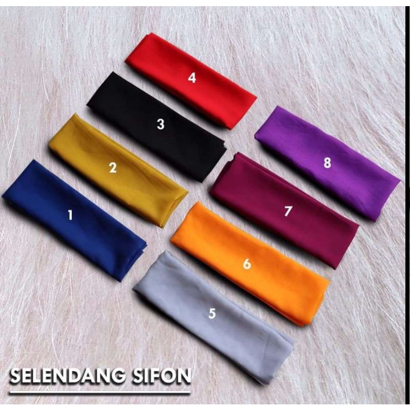 selendang sifon/selendang/selendang wanita-A