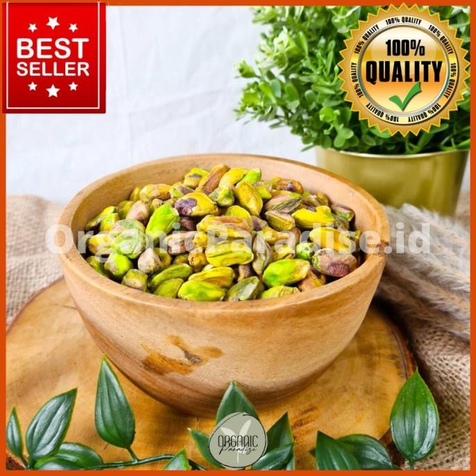 

Pistachio Roasted 100Gr / Kacang Pistachio Panggang Tanpa Kulit
